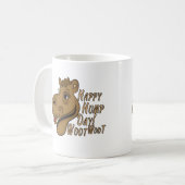 Happy Hump Day Woot Woot Kaffeetasse (Vorderseite Links)