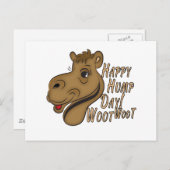Happy Hump Day Woot Woot Postkarte (Vorne/Hinten)