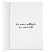 Happy Hund Farting Awareness Holiday Card (Innen (Rechts))