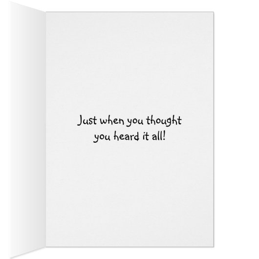 Happy Hund Farting Awareness Holiday Card (Innen (Rechts))