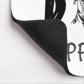 Happy Hund glückliches Leben Mousepad (Ecke)