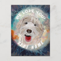 Happy Hund, Labradoodle Lächeln