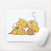 Happy Hund mit Knochen Mousepad (Mit Mouse)