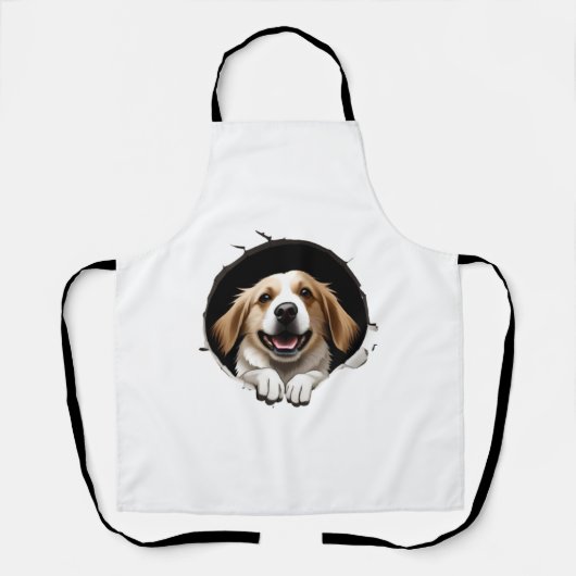 Happy Hund Schürze (Vorderseite)