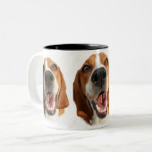 Happy Hund Tasse (Vorderseite Links)