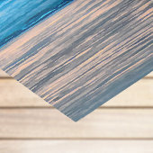 Happy Hund und Reflektion am Strand bei Sunset Seidenpapier