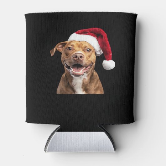 Happy Hunde zu Weihnachten Funny Dogs Classic T - Dosenkühler (Vorderseite)