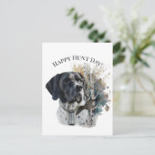 Happy Hunt Day! Postkarte (Stehend Vorderseite)