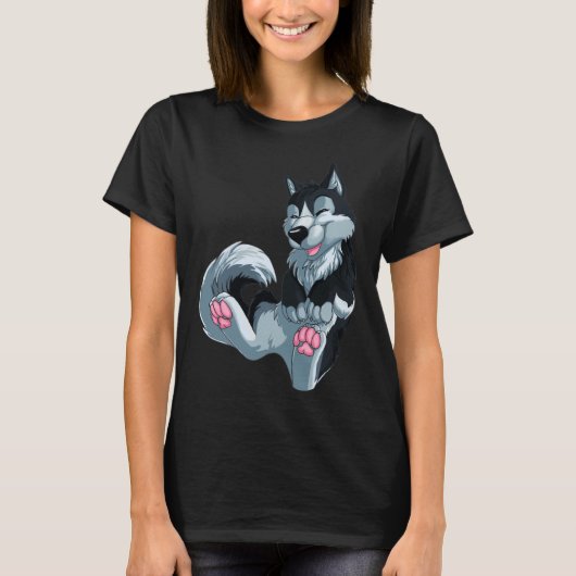 Happy Husky T-Shirt (Vorderseite)