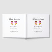 Happy Icecream add name website social media Gästebuch (Voll)