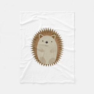 Happy Igel Fleecedecke