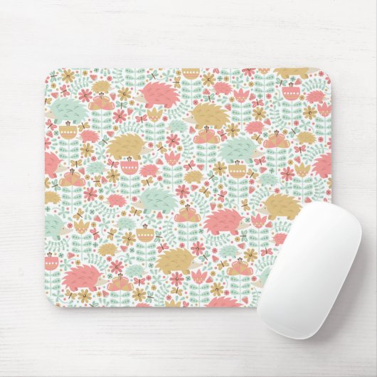 Happy Igel Mousepad (Mit Mouse)