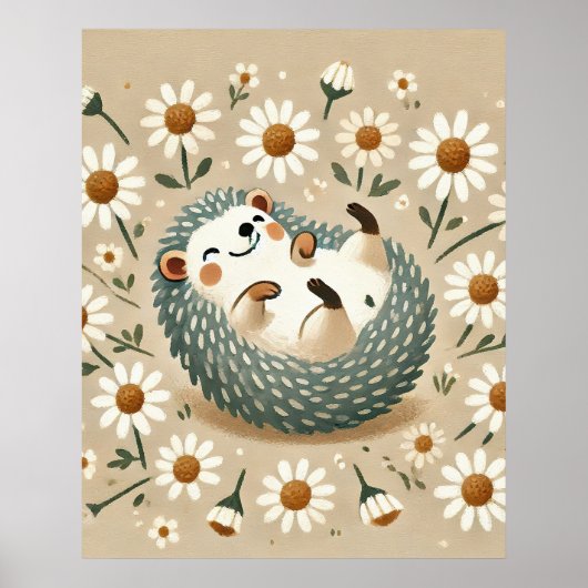 Happy Igel Poster (Vorne)