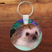 Happy Igel Schlüsselanhänger (Vorderseite)