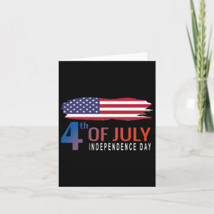 Happy Independence Day 2023 - Amerikanische Flagge Karte