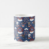 Happy Independence Day & 4. Juli Geschenk Idee Kaffeetasse (Mittel)