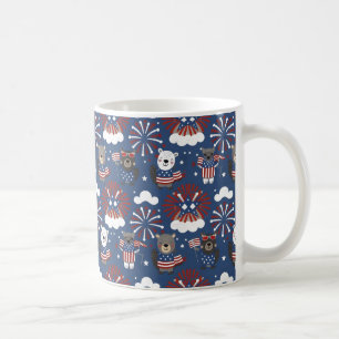 Happy Independence Day & 4. Juli Geschenk Idee Kaffeetasse