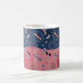 Happy Independence Day & 4. Juli Geschenk Idee Kaffeetasse (Mittel)