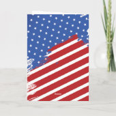 Happy Independence Day America Karte (Rückseite)