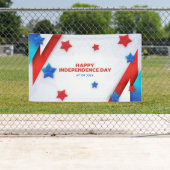 Happy Independence Day American Patriotic Banner (Insitu)
