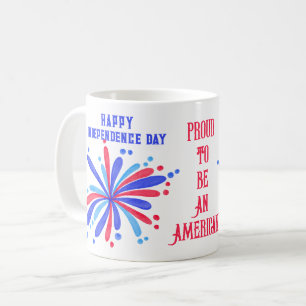 Happy Independence Day Kaffeepause Tasse