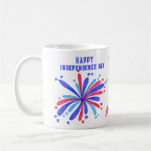 Happy Independence Day Kaffeepause Tasse (Links)