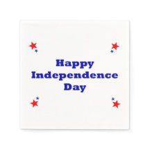 Happy Independence Day Napkins