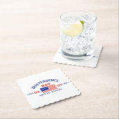 Happy Independence Day Paper Untersetzer (Vor Ort)