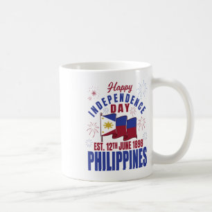 Happy Independence Day Philippines Pinoy Filipino Kaffeetasse