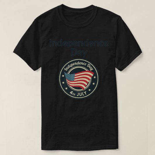 Happy Independence Day Premium T-Shirt (Design vorne)