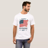 Happy Independence Day T - Shirt (Vorne ganz)