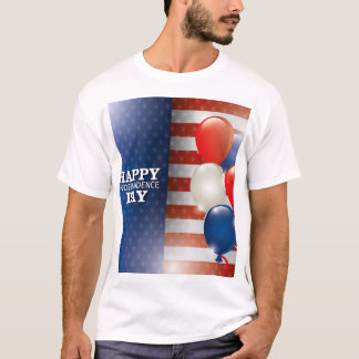 Happy Independence Day T - Shirt Design