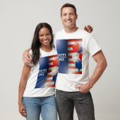 Happy Independence Day T - Shirt Design (Unisex)