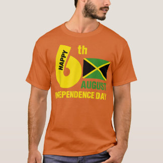 Happy Independence Jamaica Est 6. August 1962 Marm T-Shirt