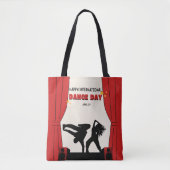 Happy International Dance Day | Welttanztag Tasche (Vorderseite)