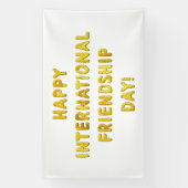 Happy International Friendship Day Banner (Vertikal)