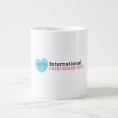 Happy International Friendship Day Jumbo-Tasse (Vorderseite)