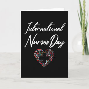 Happy International Nurses Day - 12. Mai 2021 Karte