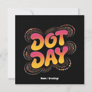 Happy International Polka Dot Day Women Girls Einladung