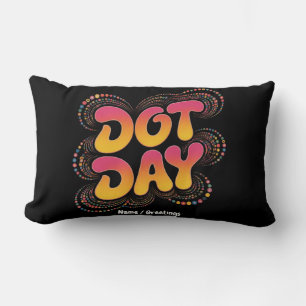 Happy International Polka Dot Day Women Girls Lendenkissen