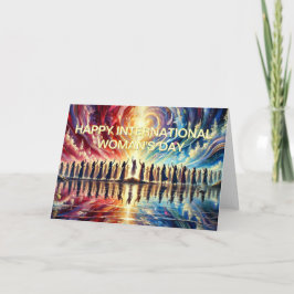 Happy International Woman's Day Karte