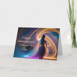 Happy International Woman's Day Karte