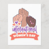 Happy International Women's Day (Rückseite)