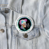 Happy International Women's Day 8. März Grl Pwr Button (Beispiel)