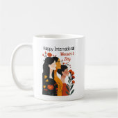Happy International Women's Day Kaffeetasse (Links)