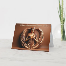 Happy International Women's Day Karte