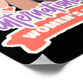 Happy International Women's Day Poster (Ecke)