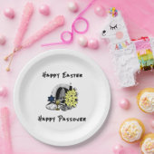 Happy Interreligiöser Ostern und Pessach Pappteller (Party)