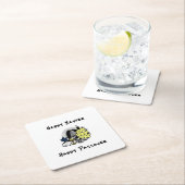 Happy Interreligiöser Ostern und Pessach Rechteckiger Pappuntersetzer (Vor Ort)