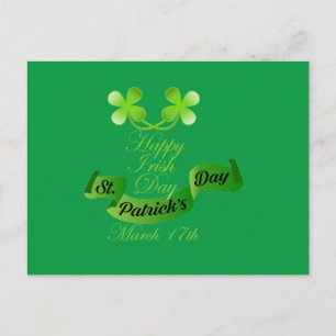 Happy Irish Day Postkarte